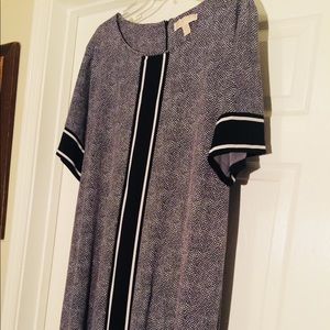 Black and white dress